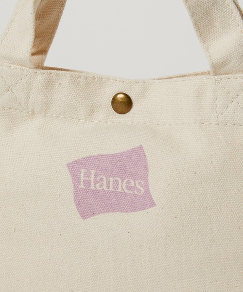 HANES（ヘインズ）の「【Hanes】帆布ミニトートバッグ（トートバッグ・レディース・ピンク/ネイビー/レッド・FREE）」の17枚目の写真