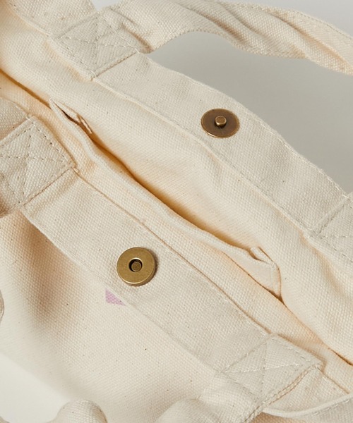 HANES（ヘインズ）の「【Hanes】帆布ミニトートバッグ（トートバッグ・レディース・ピンク/ネイビー/レッド・FREE）」の22枚目の写真