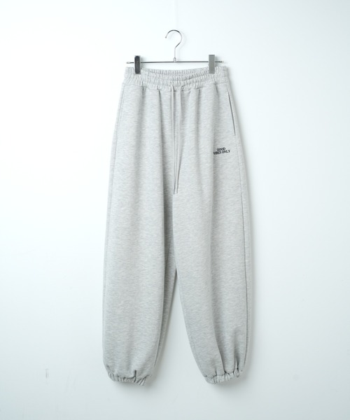 WEGO（ウィゴー）の「WEGO/裏起毛ロゴ刺繍スウェットパンツ（スウェットパンツ・レディース・オフホワイト/杢グレー・FREE）」の14枚目の写真