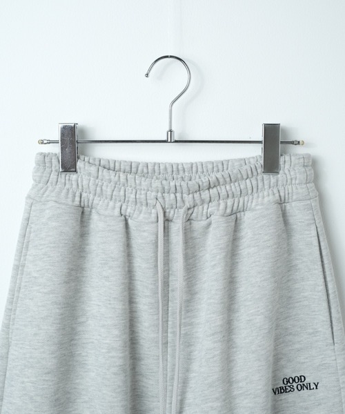 WEGO（ウィゴー）の「WEGO/裏起毛ロゴ刺繍スウェットパンツ（スウェットパンツ・レディース・オフホワイト/杢グレー・FREE）」の16枚目の写真