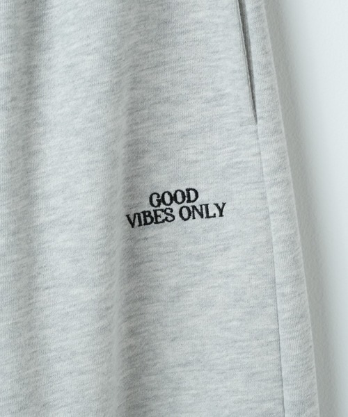 WEGO（ウィゴー）の「WEGO/裏起毛ロゴ刺繍スウェットパンツ（スウェットパンツ・レディース・オフホワイト/杢グレー・FREE）」の18枚目の写真