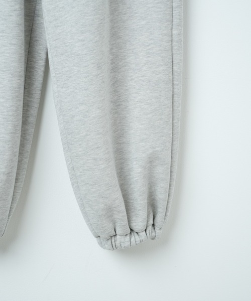 WEGO（ウィゴー）の「WEGO/裏起毛ロゴ刺繍スウェットパンツ（スウェットパンツ・レディース・オフホワイト/杢グレー・FREE）」の20枚目の写真