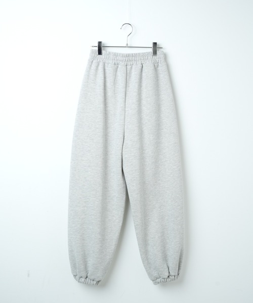 WEGO（ウィゴー）の「WEGO/裏起毛ロゴ刺繍スウェットパンツ（スウェットパンツ・レディース・オフホワイト/杢グレー・FREE）」の15枚目の写真