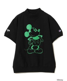 BEAMS GOLF | 〈WOMEN〉Champion × BEAMS GOLF / Disney / モックネックシャツ B(Tシャツ/カットソー)