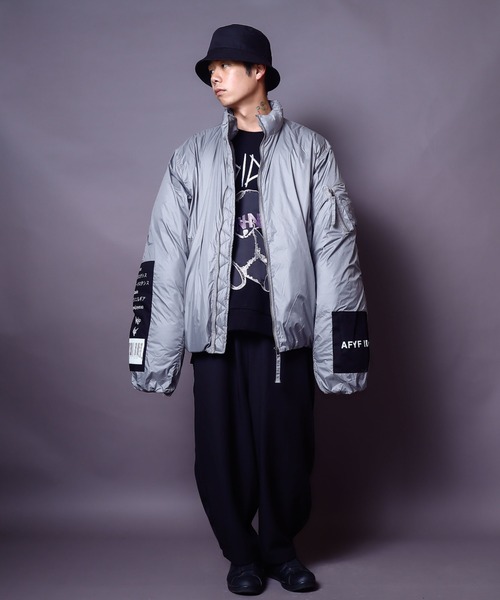 AFYF PADDED JKT/ビッグシルエット パデットジャケット（ダウン