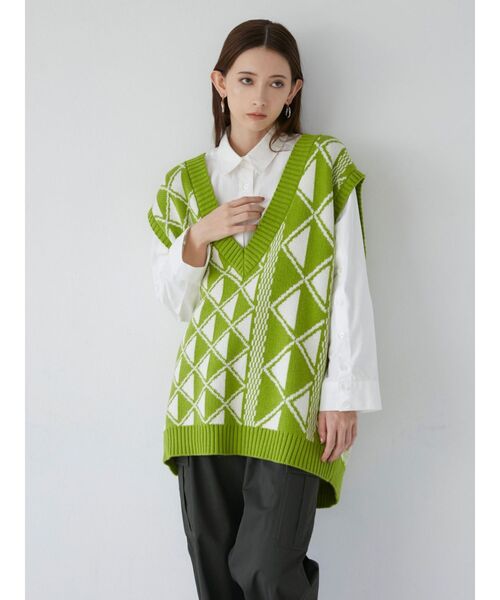 MURUA(ムルーア)の「3Dポケットオーバーシャツ(シャツ/ブラウス・レディース・ホワイト/ピンク・FREE)」の15枚目の写真