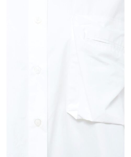 MURUA(ムルーア)の「3Dポケットオーバーシャツ(シャツ/ブラウス・レディース・ホワイト/ピンク・FREE)」の4枚目の写真