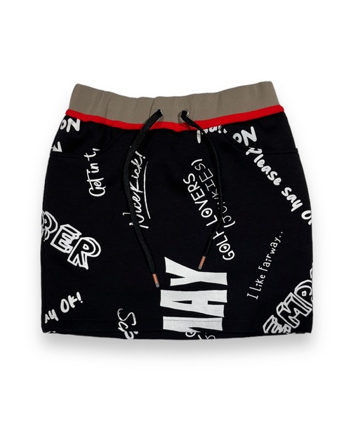DECEMBERMAY(ディセンバーメイ)の「Scribble air cushion skirt(スカート・レディース・ホワイト/ベージュ/ブラック・MEDIUM/SMALL)」の2枚目の写真
