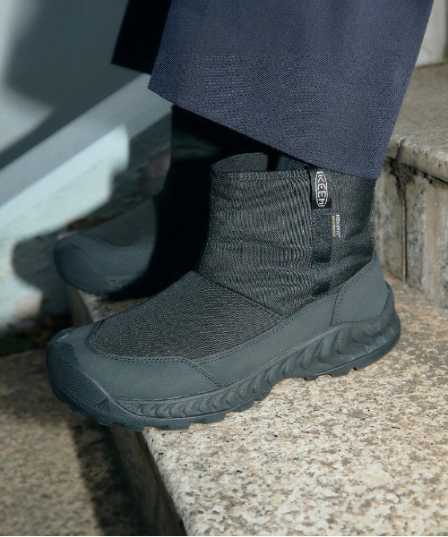 KEEN(キーン)の「KEEN/キーン HOOD NXIS PULL ON WP(ブーツ・メンズ・ベージュ/ブラック・28cm/27cm/26cm)」の10枚目の写真
