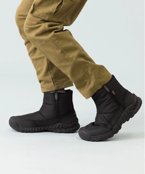 KEEN(キーン)の「KEEN/キーン HOOD NXIS PULL ON WP(ブーツ・メンズ・ベージュ/ブラック・28cm/27cm/26cm)」の11枚目の写真