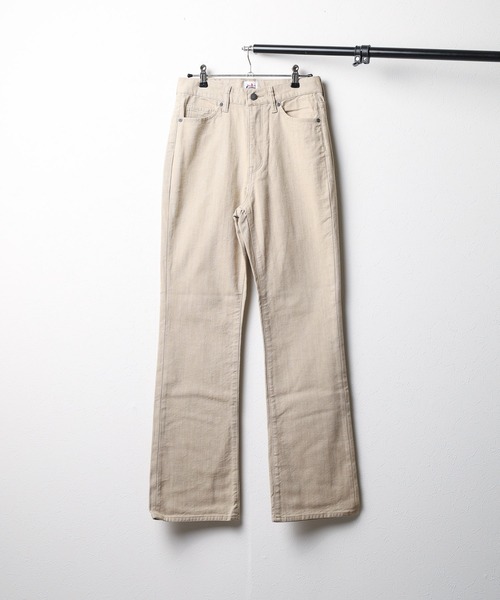 CIMARRON(シマロン)の「★CIMARRON JEANS★ COLOR DENIM FLARE(デニムパンツ・レディース・オレンジ/ベージュ・25/26)」の2枚目の写真
