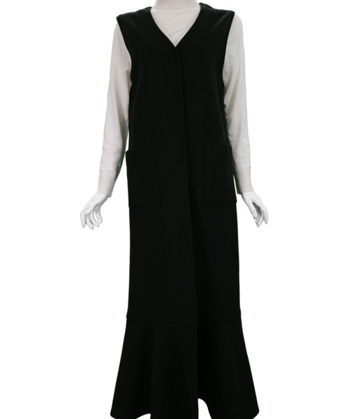 Mermaid long gilet (ファー無し)（その他アウター）｜Cla STEllaR（クラステラ） mdprevattcaulkingandwaterproofing.com