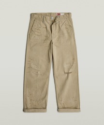 G-STAR | MODSON STRAIGHT CHINO/ヴィンテージライクセルビッジワイドストレートカラーデニム(デニムパンツ)