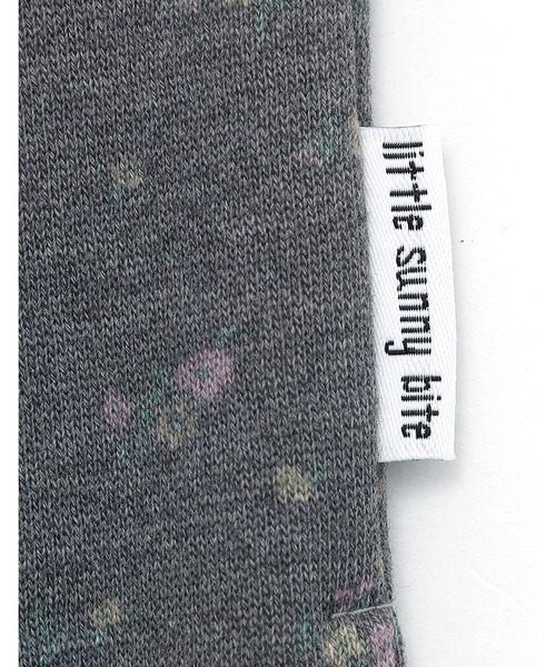 Little sunny bite(リトルサニーバイト)の「original flower print sweat crew(スウェット・レディース・グレー/ヘザーグレー・SMALL/MEDIUM)」の9枚目の写真
