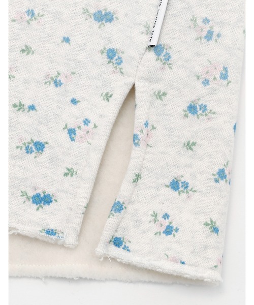 Little sunny bite(リトルサニーバイト)の「original flower print sweat crew(スウェット・レディース・グレー/ヘザーグレー・SMALL/MEDIUM)」の21枚目の写真