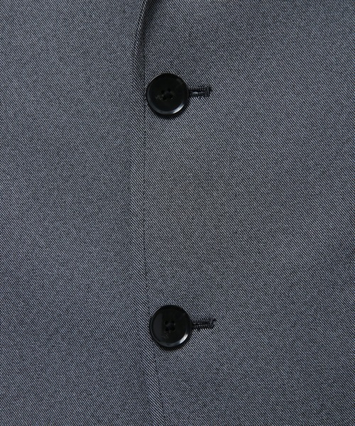 CROWDED CLOSET（クラウデッドクローゼット）の「【LANATEC/ラナテック】シャークスキンテーラードジャケット（セットアップ対応）（テーラードジャケット・メンズ・グレー/ネイビー/ベージュ・01/02/03/04）」の9枚目の写真