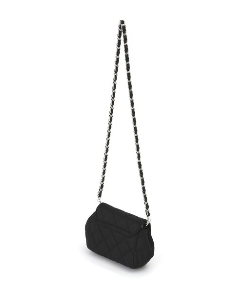 NATURAL BEAUTY BASIC(ナチュラルビューティーベーシック)の「◇【Oggi・美人百花掲載】キルティングピローバッグ(ショルダーバッグ・レディース・シルバー/ブルー/ブラック・フリ-)」の6枚目の写真