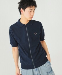 FRED PERRY | FRED PERRY × BEAMS / 別注 フルジップ ニット ポロシャツ(ポロシャツ)