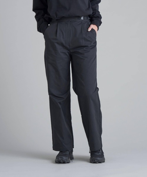 NANGA（ナンガ）の「PRIMEFLEX WIDE PANTS W/プライムフレックス ワイドパンツ (レディース)（その他パンツ・レディース・ブラック/ライトベージュ・S/M/L）」の4枚目の写真