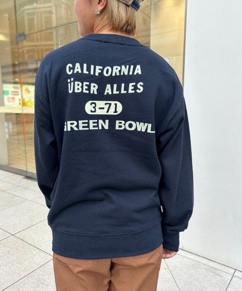GREEN BOWL（グリーンボウル）の「【日本製】グリーンボウル【GREEN BOWL】Heavy Weight  Crew Neck Sweat(CALIFORNIA）（スウェット・メンズ・オフホワイト/チャコールグレー/杢グレー/ネイビー・L/M）」の5枚目の写真