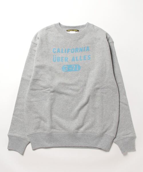 GREEN BOWL（グリーンボウル）の「【日本製】グリーンボウル【GREEN BOWL】Heavy Weight  Crew Neck Sweat(CALIFORNIA）（スウェット・メンズ・オフホワイト/チャコールグレー/杢グレー/ネイビー・L/M）」の12枚目の写真