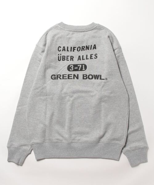 GREEN BOWL（グリーンボウル）の「【日本製】グリーンボウル【GREEN BOWL】Heavy Weight  Crew Neck Sweat(CALIFORNIA）（スウェット・メンズ・オフホワイト/チャコールグレー/杢グレー/ネイビー・L/M）」の11枚目の写真