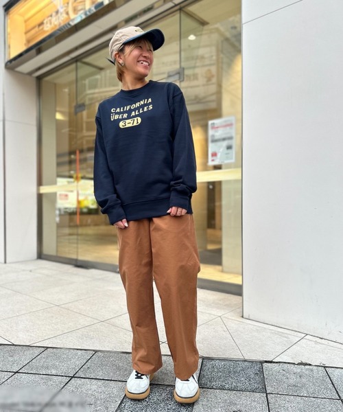 GREEN BOWL（グリーンボウル）の「【日本製】グリーンボウル【GREEN BOWL】Heavy Weight  Crew Neck Sweat(CALIFORNIA）（スウェット・メンズ・オフホワイト/チャコールグレー/杢グレー/ネイビー・L/M）」の14枚目の写真