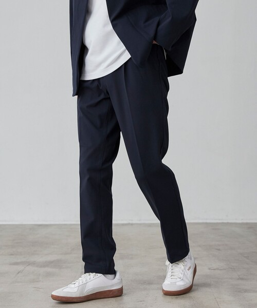 coen(コーエン)の「極楽FITテックテーパードパンツ24SS(スラックス・メンズ・ダークグレー/ブラック/ベージュ/ネイビー/その他1/その他2・S/M/L/XL)」の6枚目の写真
