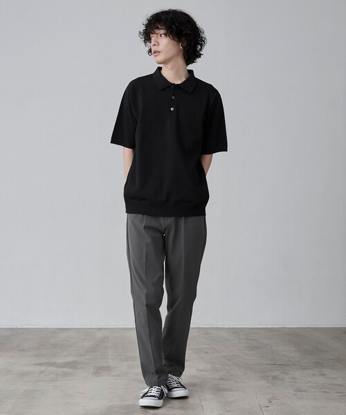 coen(コーエン)の「極楽FITテックテーパードパンツ24SS(スラックス・メンズ・ダークグレー/ブラック/ベージュ/ネイビー/その他1/その他2・S/M/L/XL)」の8枚目の写真