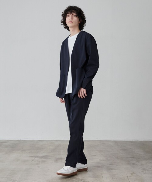 coen(コーエン)の「極楽FITテックテーパードパンツ24SS(スラックス・メンズ・ダークグレー/ブラック/ベージュ/ネイビー/その他1/その他2・S/M/L/XL)」の12枚目の写真