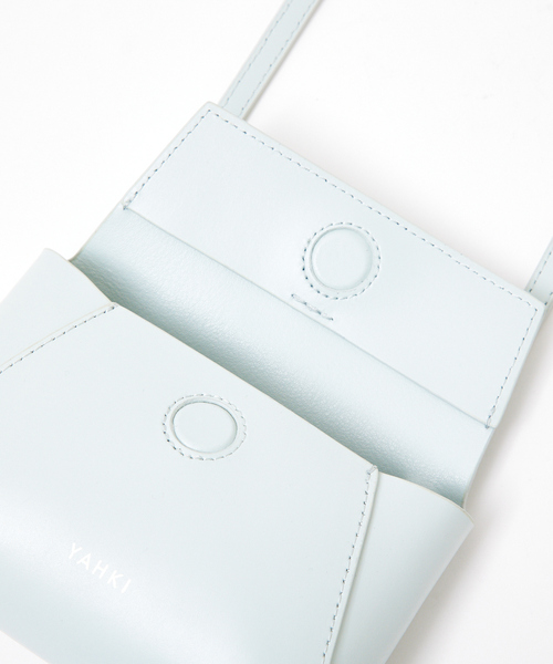 YAHKI(ヤーキ)の「【YAHKI】スクエアショルダーバッグ(ショルダーバッグ・レディース・ライトブルー・フリー)」の9枚目の写真