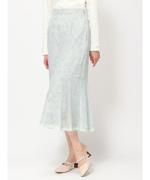 【セール】■2024春夏新作■パイピングドビー小花スカート/MM417204（スカート）｜MISCH MASCH（ミッシュマッシュ）