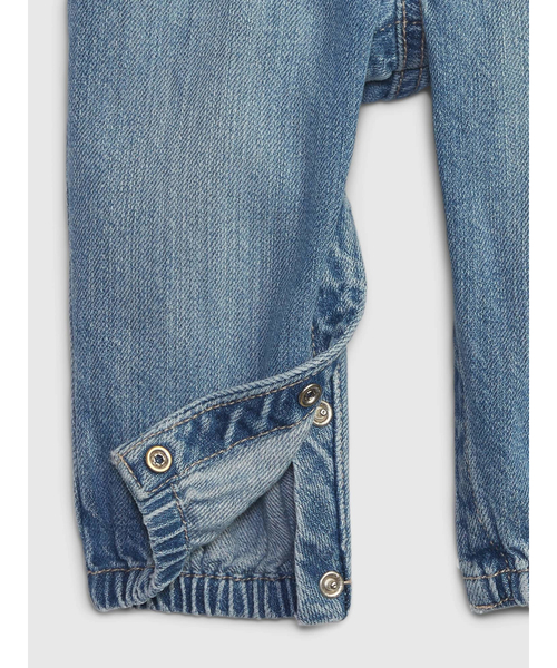 GAP（ギャップ）の「babyGap バブルデニムジーンズ（デニムパンツ・キッズ・インディゴブルー・80ｃｍ/90cm/70cm/60cm）」の3枚目の写真