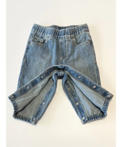 GAP（ギャップ）の「babyGap バブルデニムジーンズ（デニムパンツ・キッズ・インディゴブルー・80ｃｍ/90cm/70cm/60cm）」の4枚目の写真