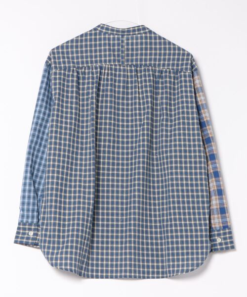 KRIFF MAYER Lady's Collection（クリフメイヤーレディースコレクション）の「スズシゲマルチチェックシャツ（シャツ/ブラウス・レディース・ベージュ/オレンジ/レッド/サックスブルー・MEDIUM/LARGE）」の21枚目の写真