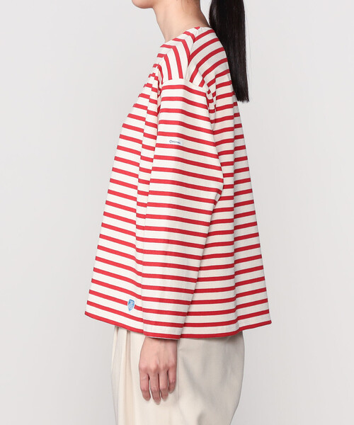 ORCIVAL（オーシバル）の「ORCIVAL | コットンロード ドロップショルダーTシャツ WOMEN（Tシャツ/カットソー・レディース・ホワイト系その他5/ブラック系その他2/ブルー系その他2/イエロー系その他/レッド系その他/グリーン系その他/ブラック系その他・1）」の14枚目の写真