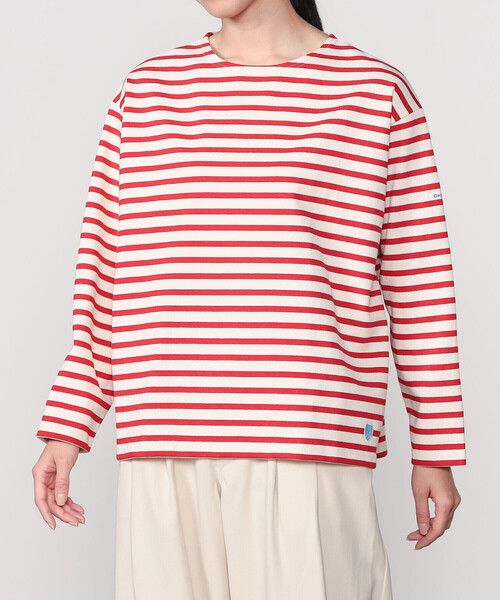 ORCIVAL（オーシバル）の「ORCIVAL | コットンロード ドロップショルダーTシャツ WOMEN（Tシャツ/カットソー・レディース・ホワイト系その他5/ブラック系その他2/ブルー系その他2/イエロー系その他/レッド系その他/グリーン系その他/ブラック系その他・1）」の7枚目の写真