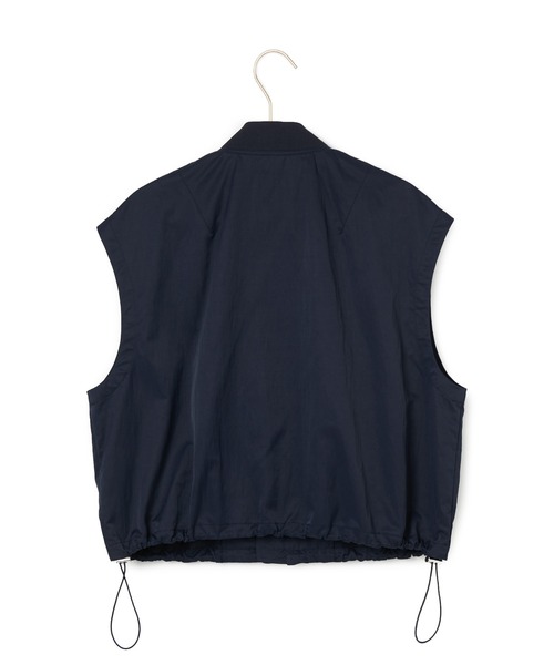 ROPE' PICNIC(ロペピクニック)の「撥水加工/ミリタリーベスト/リンクコーデ(ベスト・レディース・ネイビー/オフホワイト・38)」の12枚目の写真