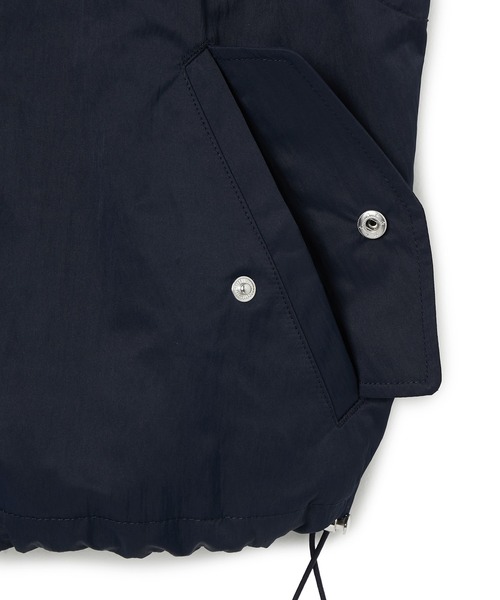 ROPE' PICNIC(ロペピクニック)の「撥水加工/ミリタリーベスト/リンクコーデ(ベスト・レディース・ネイビー/オフホワイト・38)」の7枚目の写真