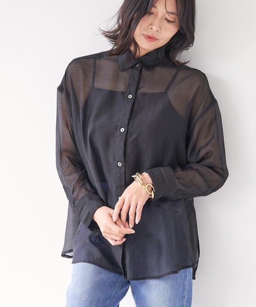 MICA＆DEAL 新品　コットンシアーシャツ 楽天市場】＼ノベルティ対象商品 !!／ MICA&DEAL×MMN【別注