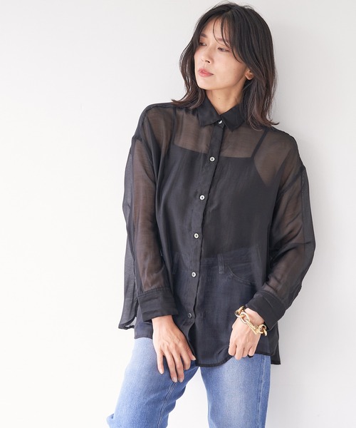 マイカアンドディール　MICA&DEAL シアーシャツ 楽天市場】【50%OFF】MICA&DEAL マイカアンドディール ロング