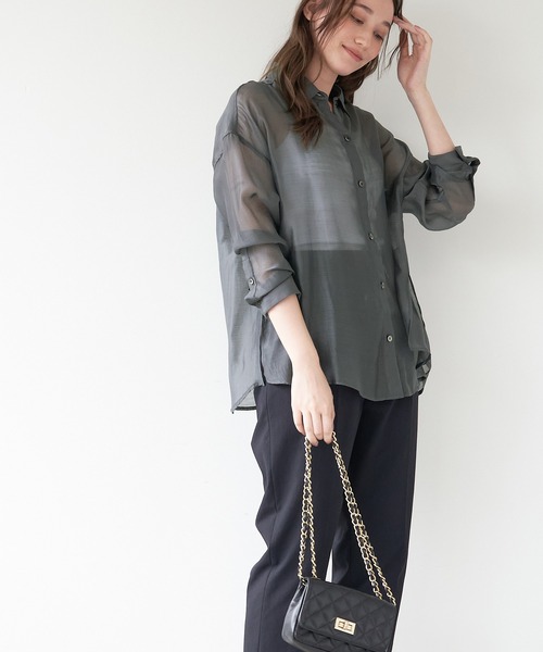 MICA&DEAL（マイカ＆ディール）の「シアーシャツ（シャツ