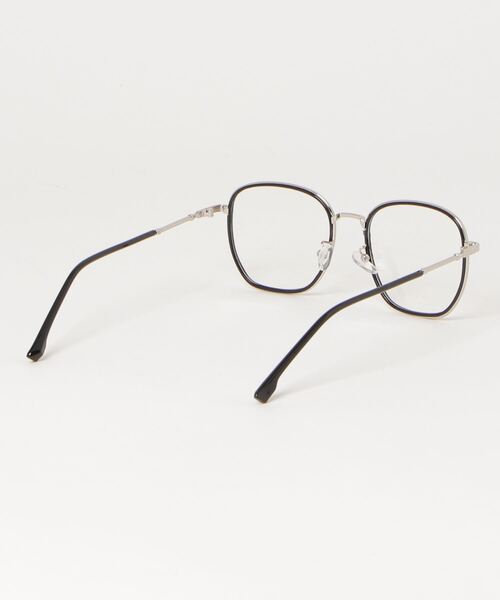 RUBY AND YOU（ルビーアンドユー）の「［select］スクエアフレームメガネ（メガネ・レディース・ブラック・FREE）」の5枚目の写真