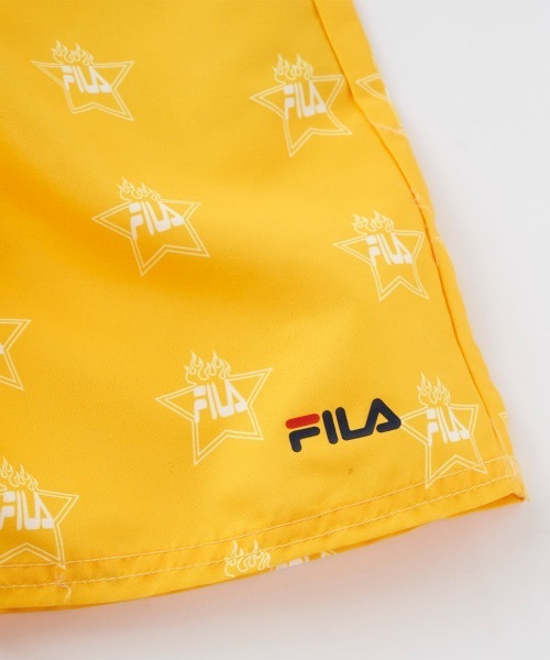 FILA イエロースリムフィットパンツ FILA イエロースリムフィットパンツ FILA イエロースリム