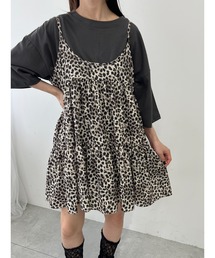 WC | ボリュームティアードミニワンピース(ワンピース)