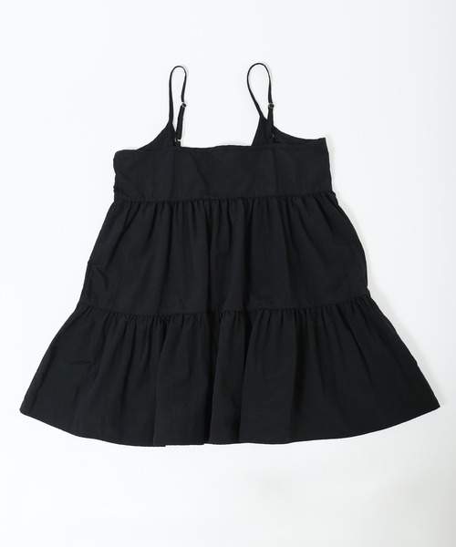 WC（ダブル シー）の「ボリュームティアードミニワンピース（ワンピース・レディース・ブラック/レッド/レオパード・FREE）」の17枚目の写真