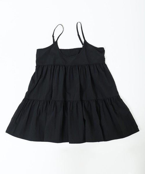 WC（ダブル シー）の「ボリュームティアードミニワンピース（ワンピース・レディース・ブラック/レッド/レオパード・FREE）」の21枚目の写真