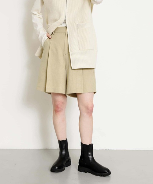 SENSE OF PLACE by URBAN RESEARCH（センスオブプレイスバイアーバンリサーチ）の「タックバミューダパンツ（その他パンツ・レディース・グレー/ベージュ/ブラック・SMALL/MEDIUM）」の21枚目の写真