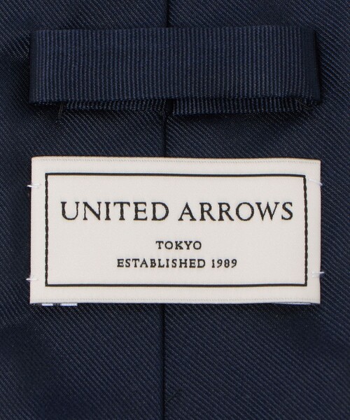 UNITED ARROWS（ユナイテッドアローズ）の「ネイビー ソリッド ネクタイ（ネクタイ・メンズ・ネイビー・FREE）」の5枚目の写真