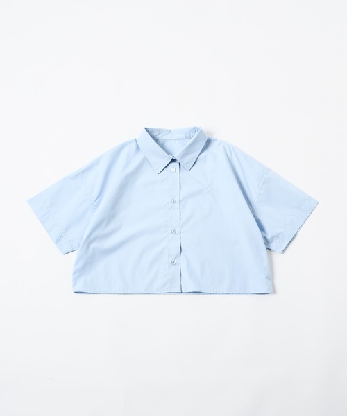 ロゴ刺繍半袖シャツ（シャツ/ブラウス）｜17HR（セブンティーン